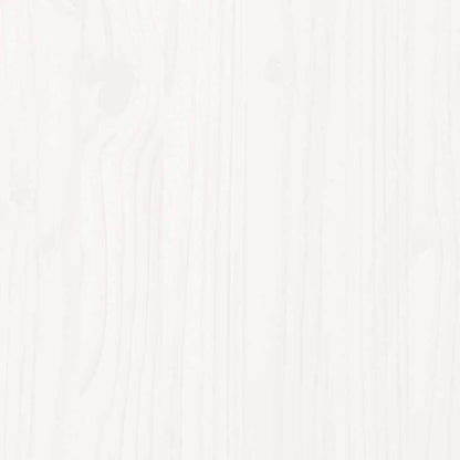 vidaXL Wooden Christmas Tree for Decoration White 112 cm Solid Wood Pine