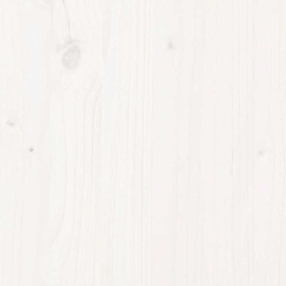 vidaXL Wooden Christmas Tree for Decoration White 150 cm Solid Wood Pine