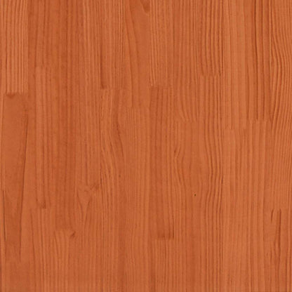 vidaXL Wooden Christmas Tree for Decoration Wax Brown 180 cm Solid Wood Pine