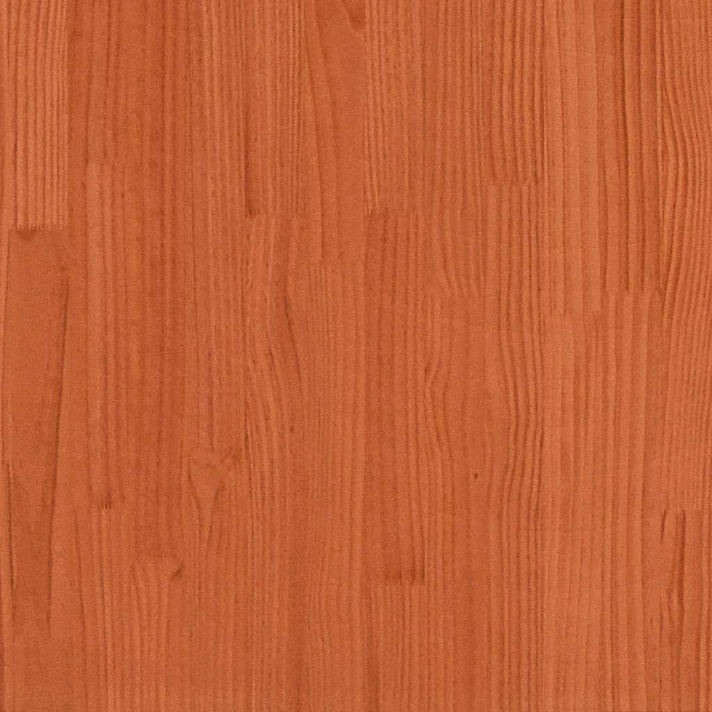 vidaXL Wooden Christmas Tree for Decoration Wax Brown 60 cm Solid Wood Pine - 56922