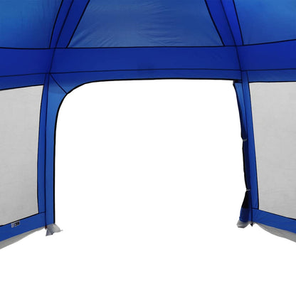 vidaXL Pool Tent with Removable Fly & Mesh Walls Azure Blue 512x458 cm