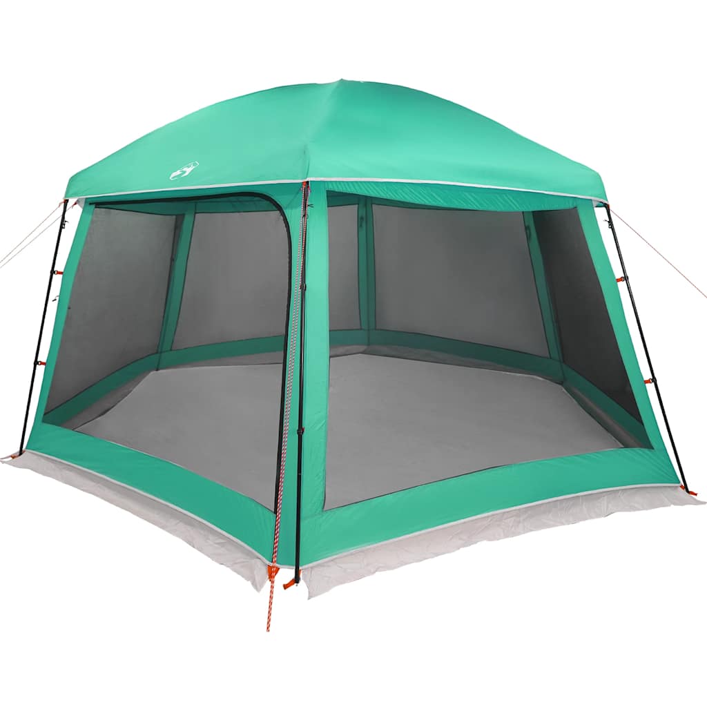 vidaXL Pool Tent with Removable Fly & Mesh Walls Sea Green 512x458 cm