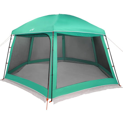 vidaXL Pool Tent with Removable Fly & Mesh Walls Sea Green 512x458 cm