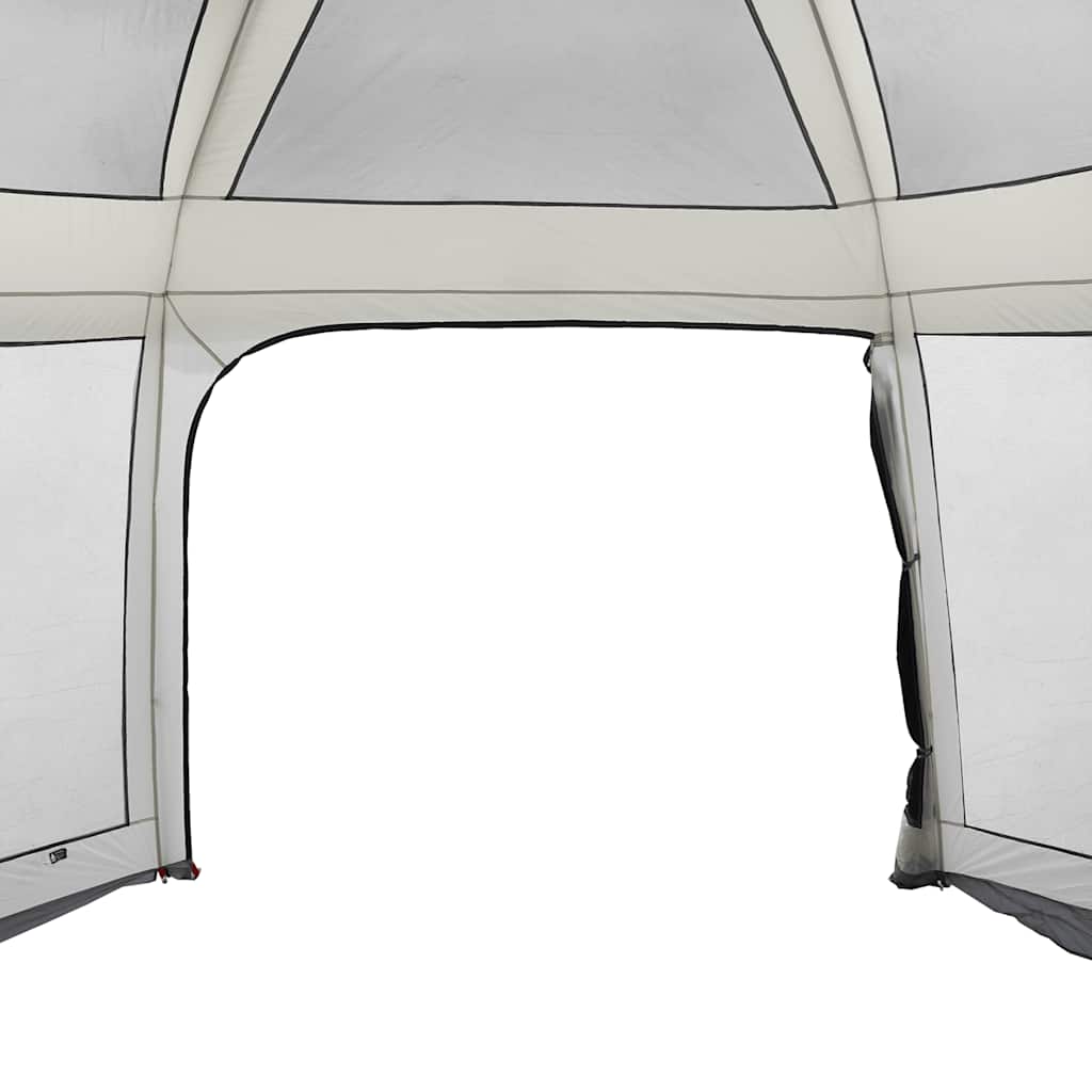 vidaXL Pool Tent with Removable Fly & Mesh Walls Grey 512x458 cm