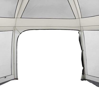 vidaXL Pool Tent with Removable Fly & Mesh Walls Grey 512x458 cm