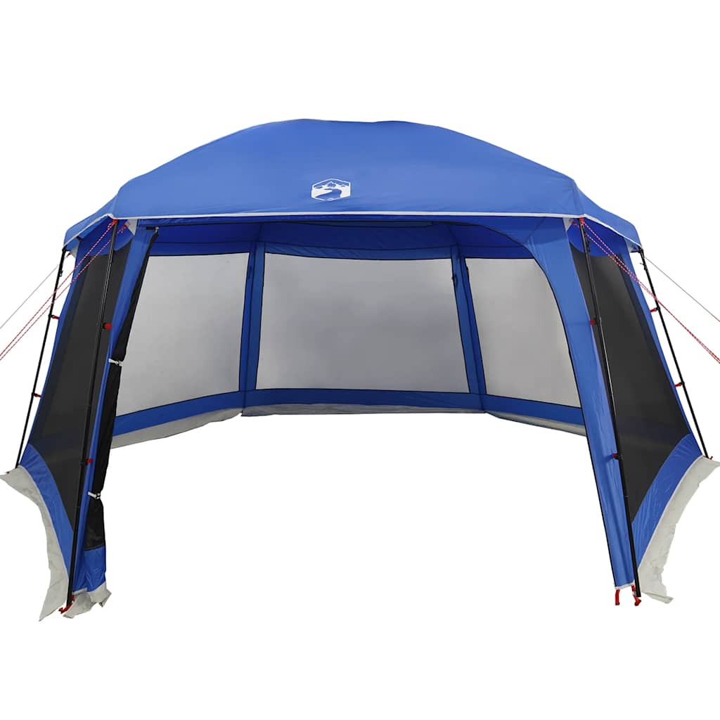 vidaXL Pool Tent with Removable Fly & Mesh Walls Azure Blue 618x532 cm