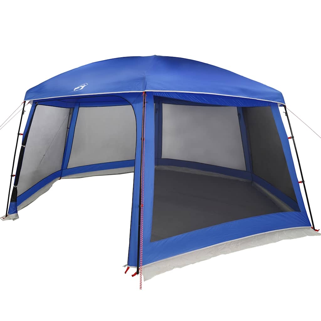vidaXL Pool Tent with Removable Fly & Mesh Walls Azure Blue 618x532 cm