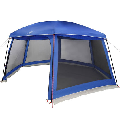 vidaXL Pool Tent with Removable Fly & Mesh Walls Azure Blue 618x532 cm