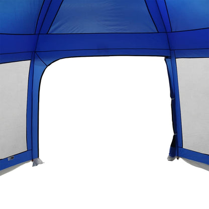 vidaXL Pool Tent with Removable Fly & Mesh Walls Azure Blue 618x532 cm