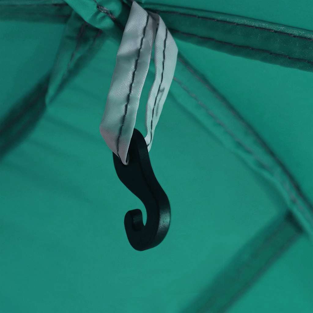 vidaXL Pool Tent with Removable Fly & Mesh Walls Sea Green 618x532 cm