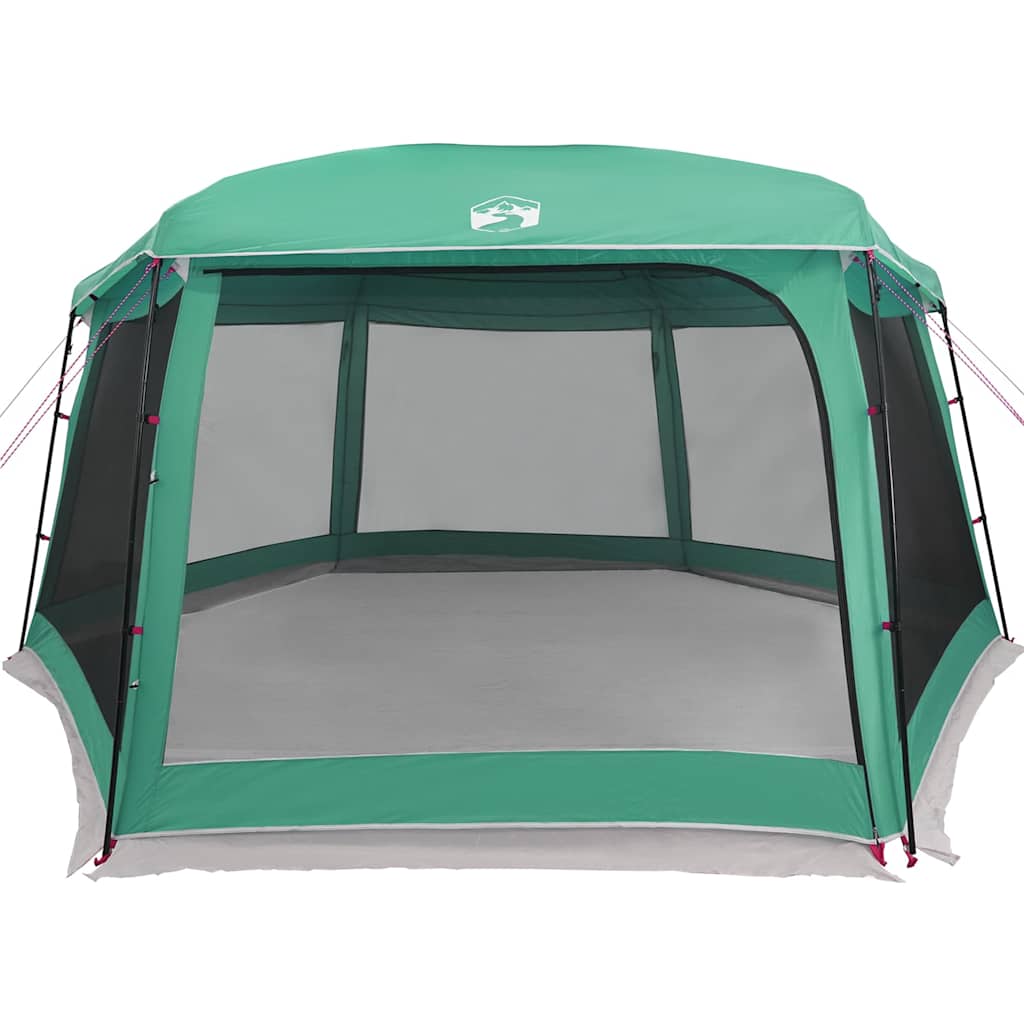 vidaXL Pool Tent with Removable Fly & Mesh Walls Sea Green 670x590 cm