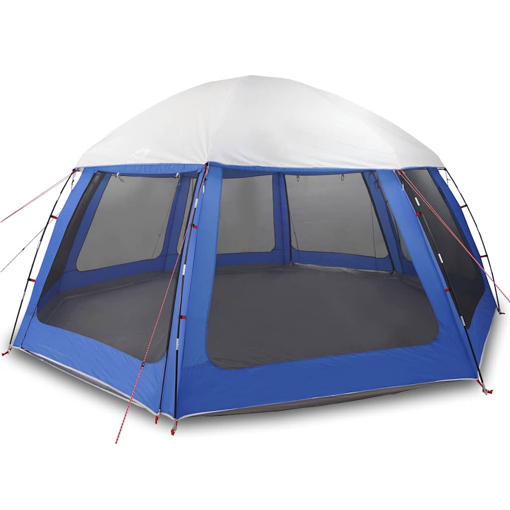 vidaXL Pool Tent with Removable Fly & Mesh Walls Azure Blue 510x510 cm