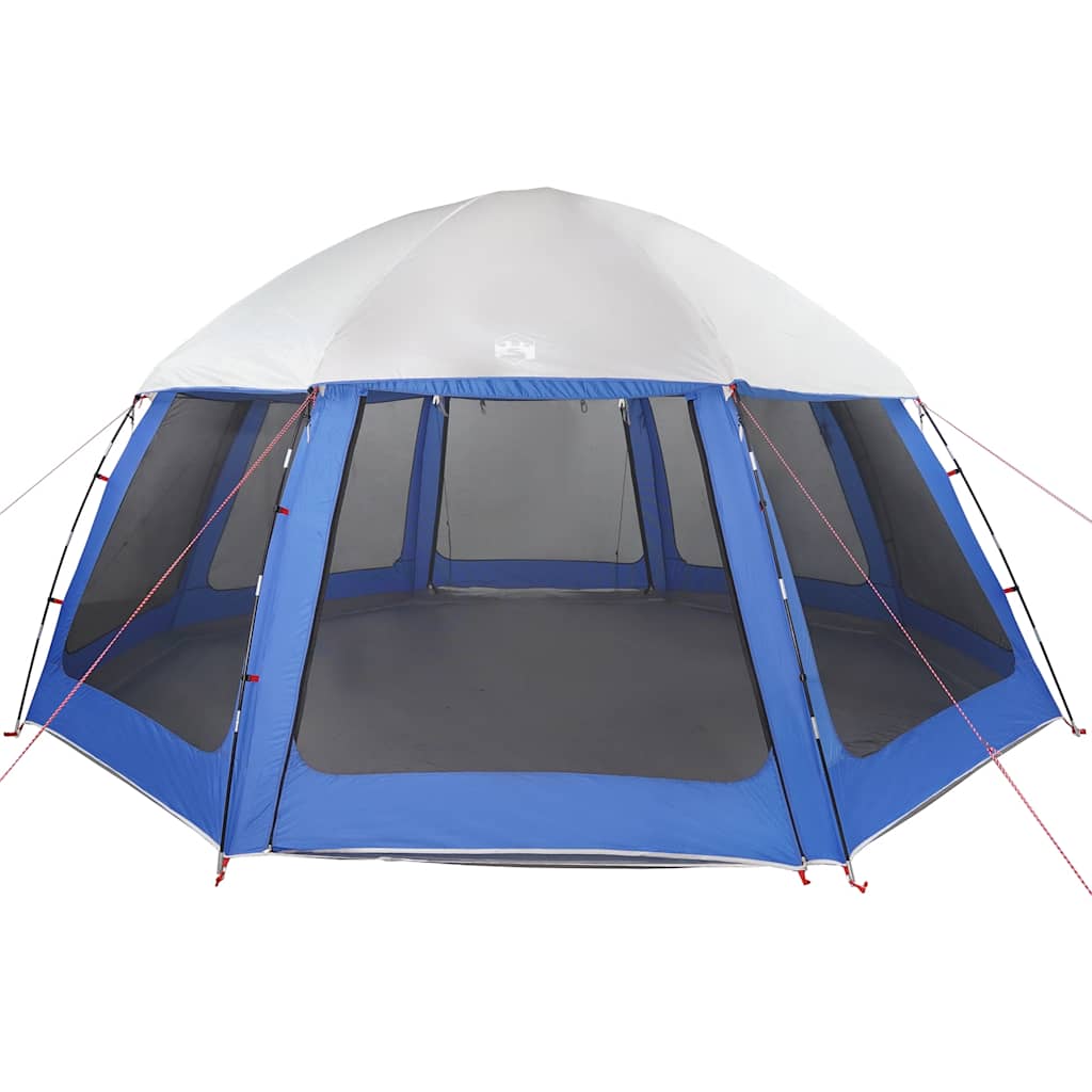 vidaXL Pool Tent with Removable Fly & Mesh Walls Azure Blue 510x510 cm