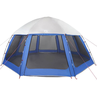 vidaXL Pool Tent with Removable Fly & Mesh Walls Azure Blue 510x510 cm