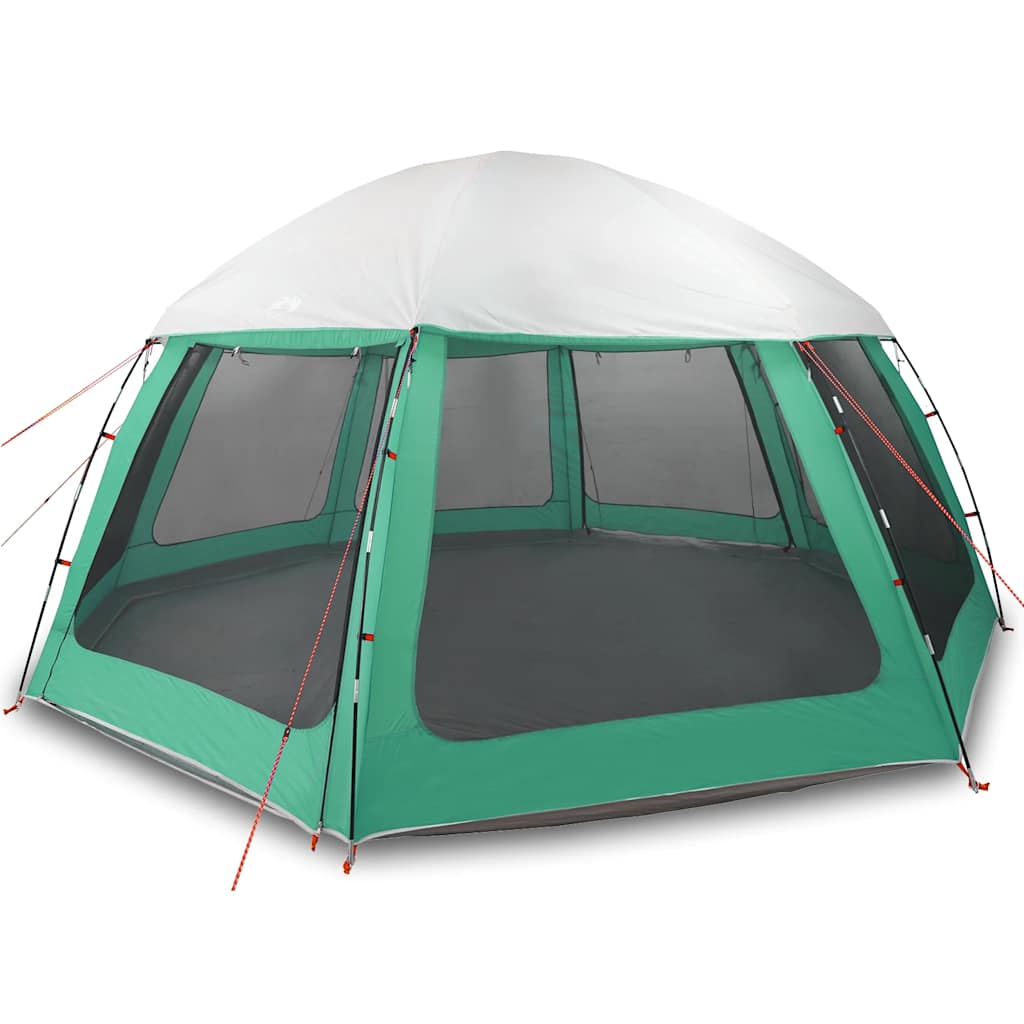 vidaXL Pool Tent with Removable Fly & Mesh Walls Sea Green 510x510 cm