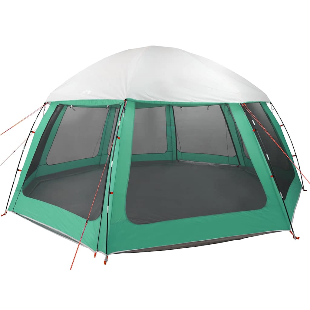 vidaXL Pool Tent with Removable Fly & Mesh Walls Sea Green 510x510 cm