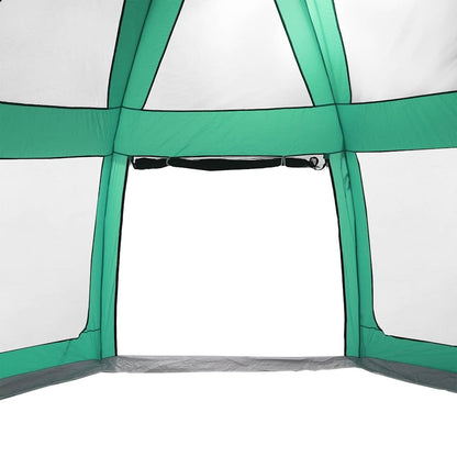 vidaXL Pool Tent with Removable Fly & Mesh Walls Sea Green 510x510 cm