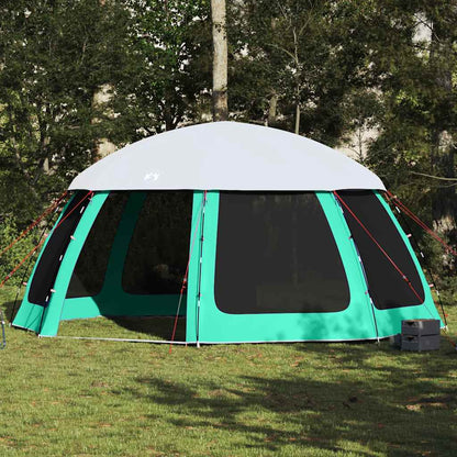 vidaXL Pool Tent with Removable Fly & Mesh Walls Sea Green 510x510 cm