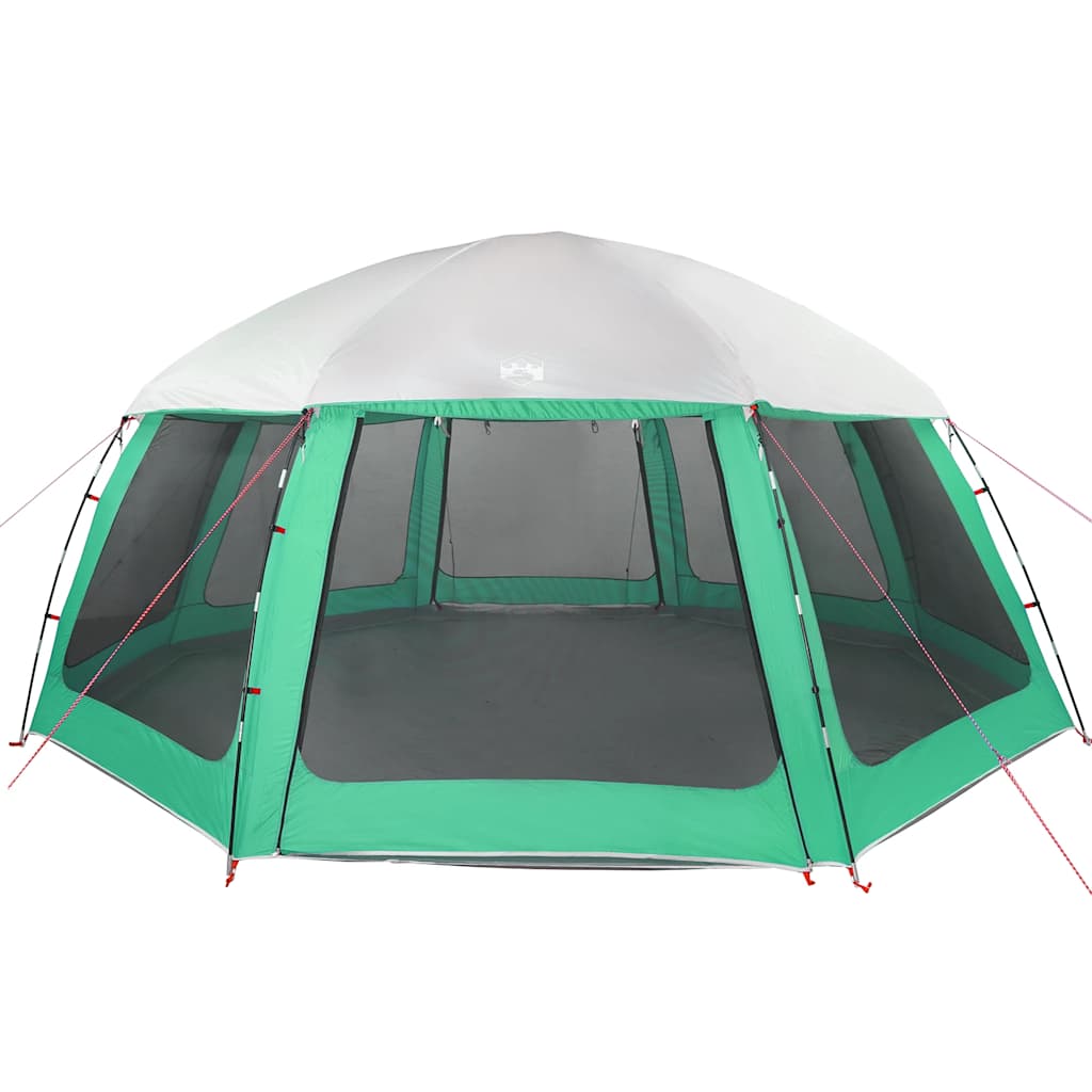 vidaXL Pool Tent with Removable Fly & Mesh Walls Sea Green 612x612 cm