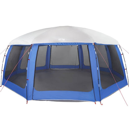 vidaXL Pool Tent with Removable Fly & Mesh Walls Azure Blue 690x690 cm