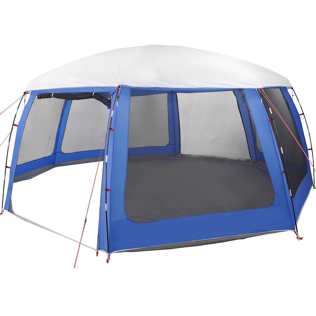 vidaXL Pool Tent with Removable Fly & Mesh Walls Azure Blue 690x690 cm
