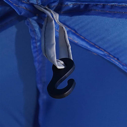 vidaXL Pool Tent with Removable Fly & Mesh Walls Azure Blue 690x690 cm
