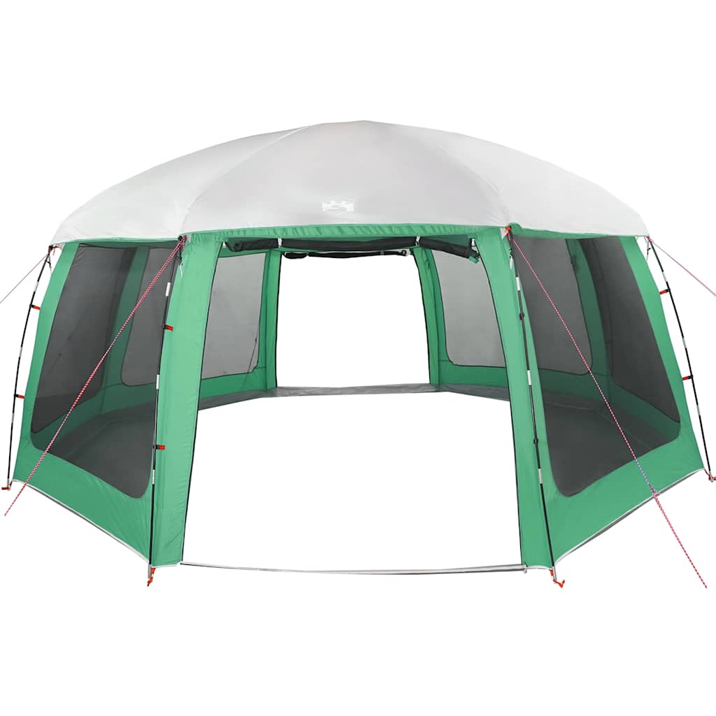 vidaXL Pool Tent with Removable Fly & Mesh Walls Sea Green 690x690 cm