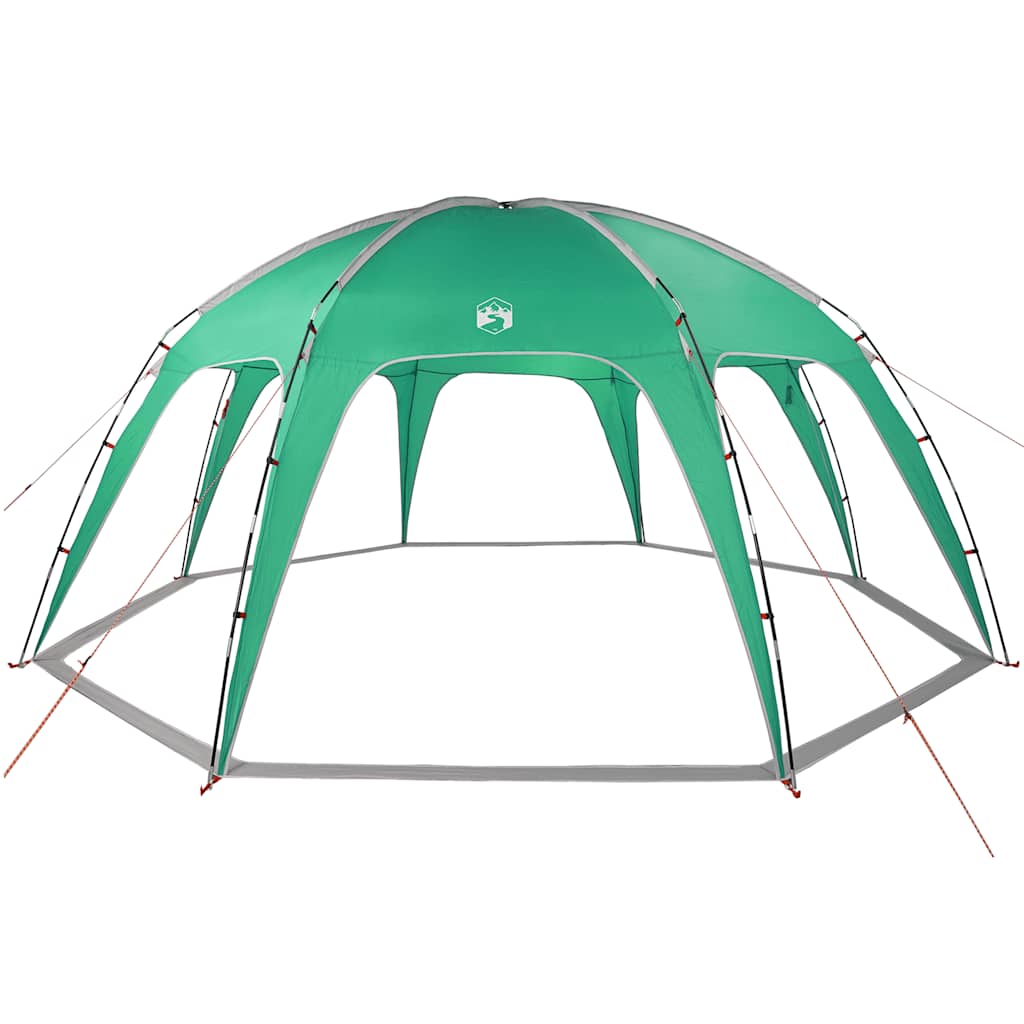 vidaXL Party Tent Sea Green Waterproof - 525 x 525 x 255 cm