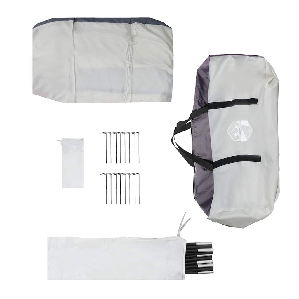 vidaXL Party Tent Grey Waterproof - 525 x 525 x 255 cm