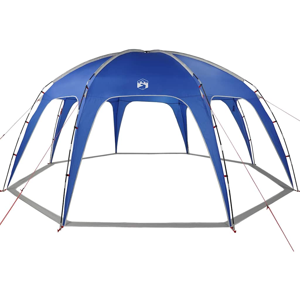 vidaXL Party Tent Azure Blue Waterproof - 618 x 618 x 277 cm