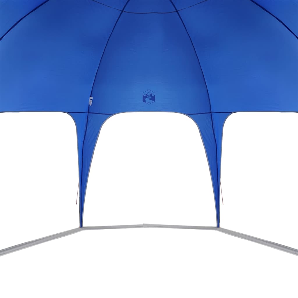 vidaXL Party Tent Azure Blue Waterproof - 618 x 618 x 277 cm