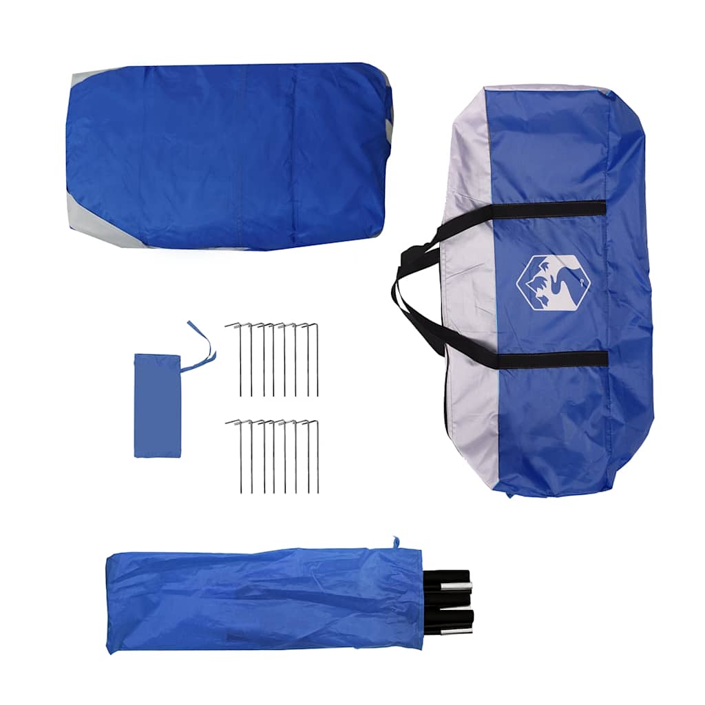 vidaXL Party Tent Azure Blue Waterproof - 618 x 618 x 277 cm