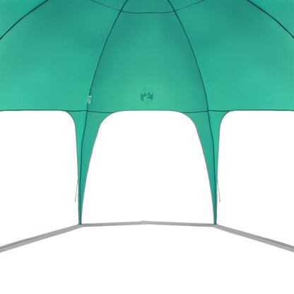 vidaXL Party Tent Sea Green Waterproof - 618 x 618 x 277 cm