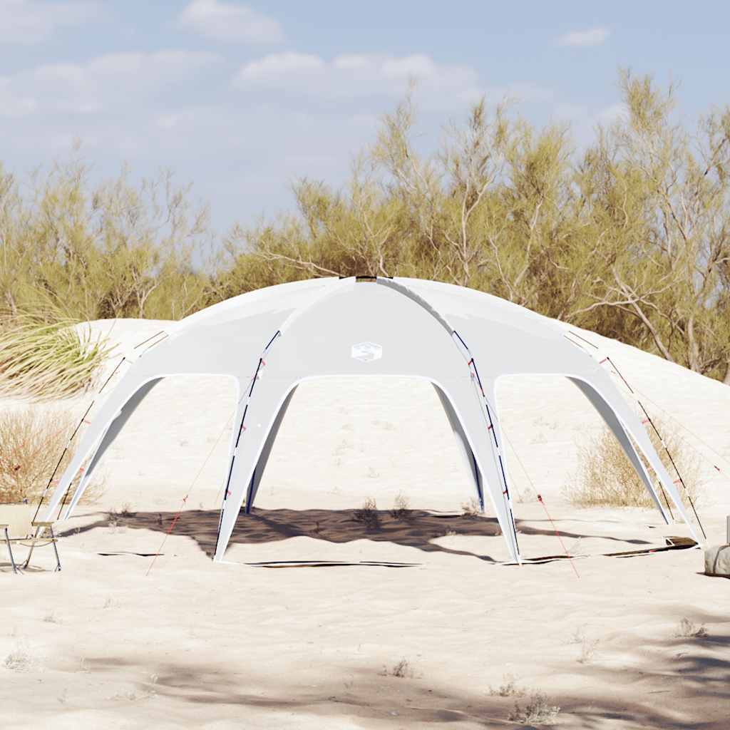 vidaXL Party Tent Grey Waterproof - 618 x 618 x 277 cm