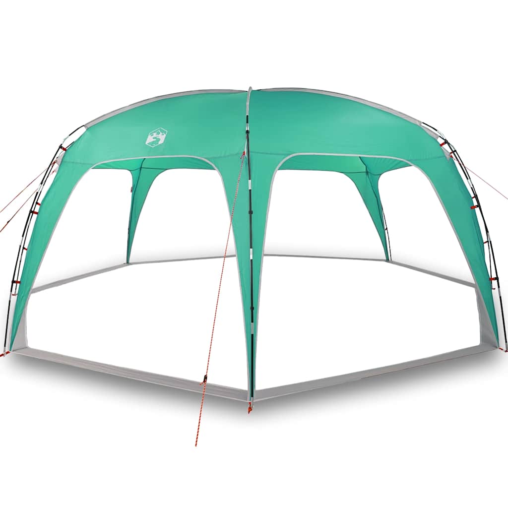 vidaXL Party Tent Sea Green Waterproof - 695 x 695 x 295 cm