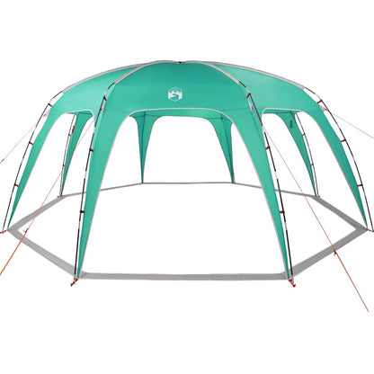 vidaXL Party Tent Sea Green Waterproof - 695 x 695 x 295 cm