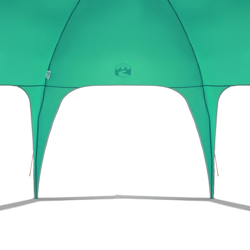 vidaXL Party Tent Sea Green Waterproof - 695 x 695 x 295 cm