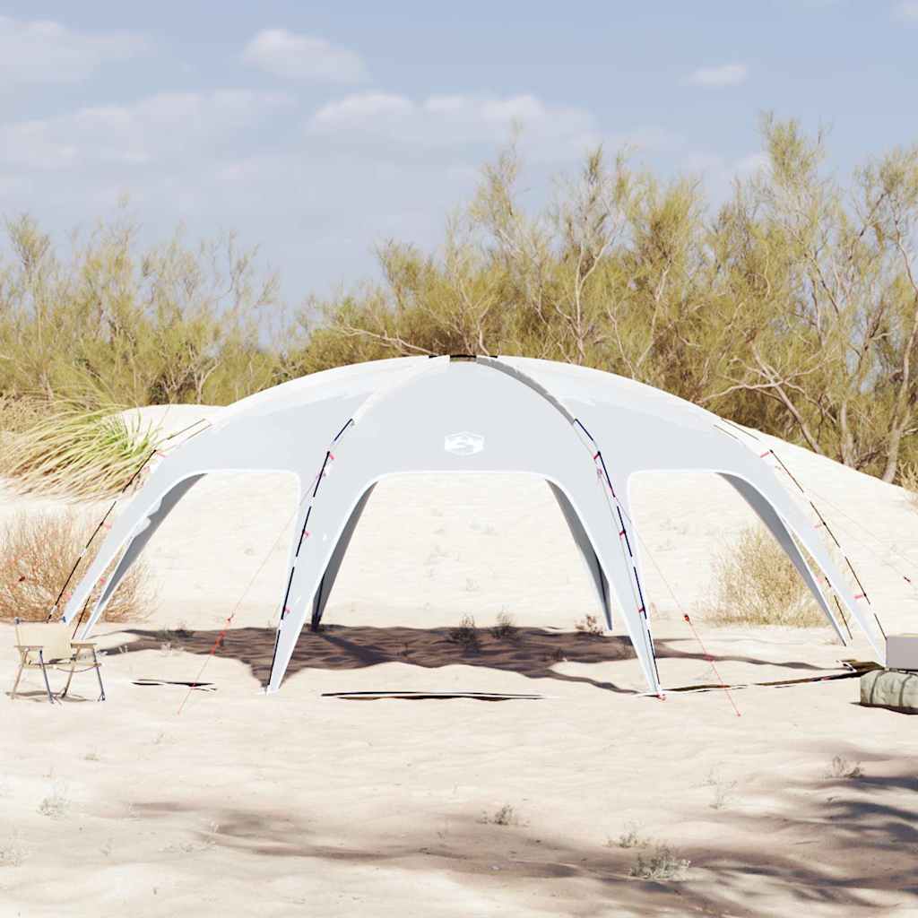 vidaXL Party Tent Grey Waterproof - 695 x 695 x 295 cm