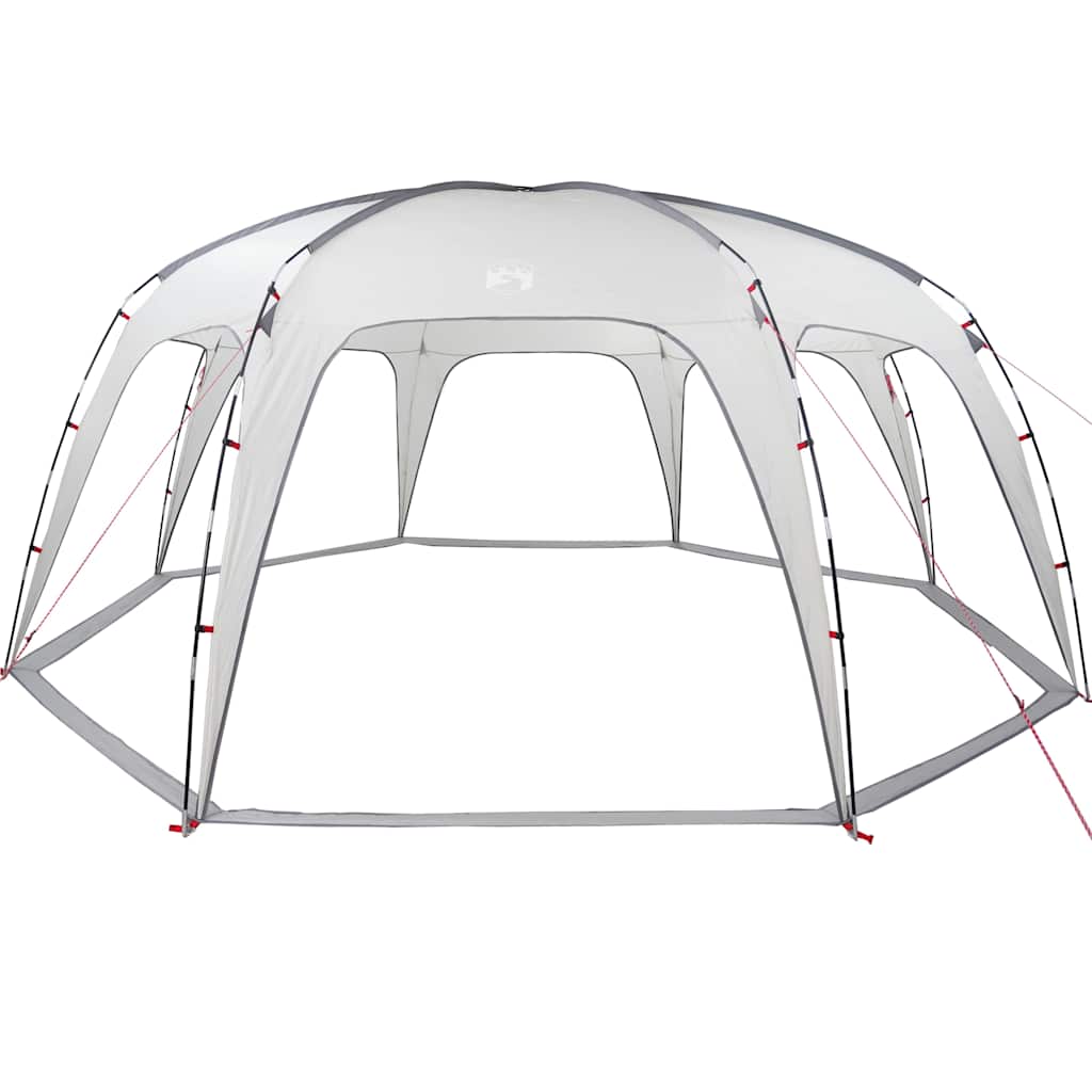 vidaXL Party Tent Grey Waterproof - 695 x 695 x 295 cm