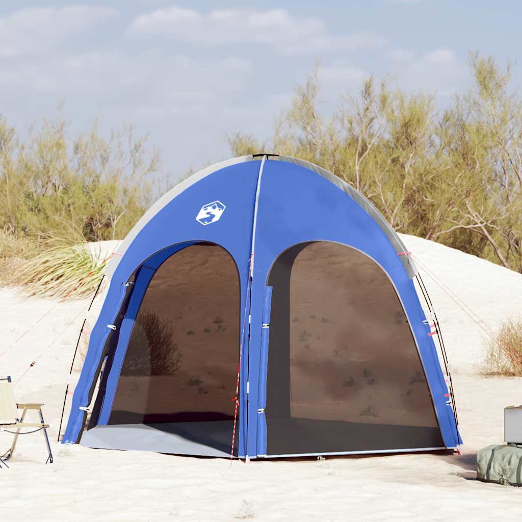 vidaXL Pool Tent with Roof with Air Vent Azure Blue 366 x 305 x 231 cm