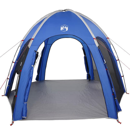 vidaXL Pool Tent with Roof with Air Vent Azure Blue 366 x 305 x 231 cm