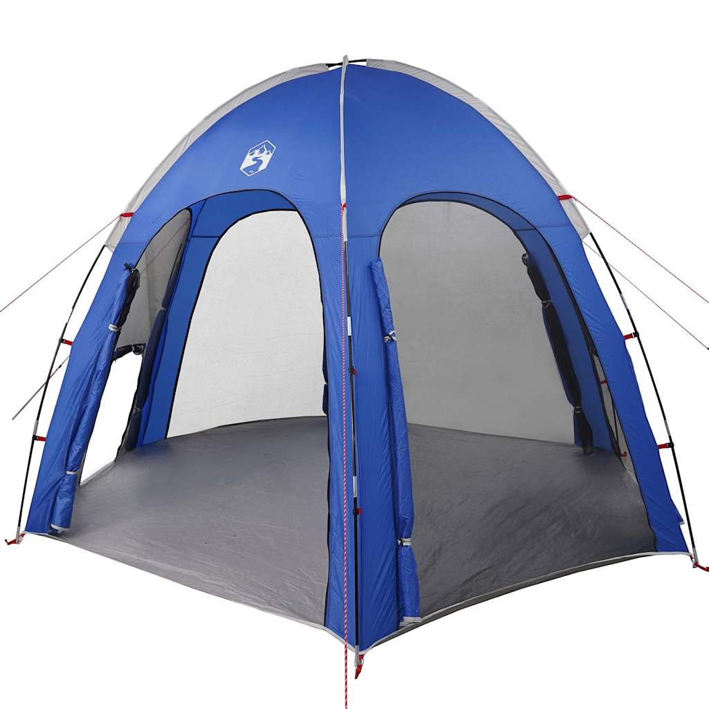 vidaXL Pool Tent with Roof with Air Vent Azure Blue 366 x 305 x 231 cm