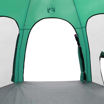 vidaXL Pool Tent Sea Green 366 x 305 x 231 cm Polyester and Fiberglass