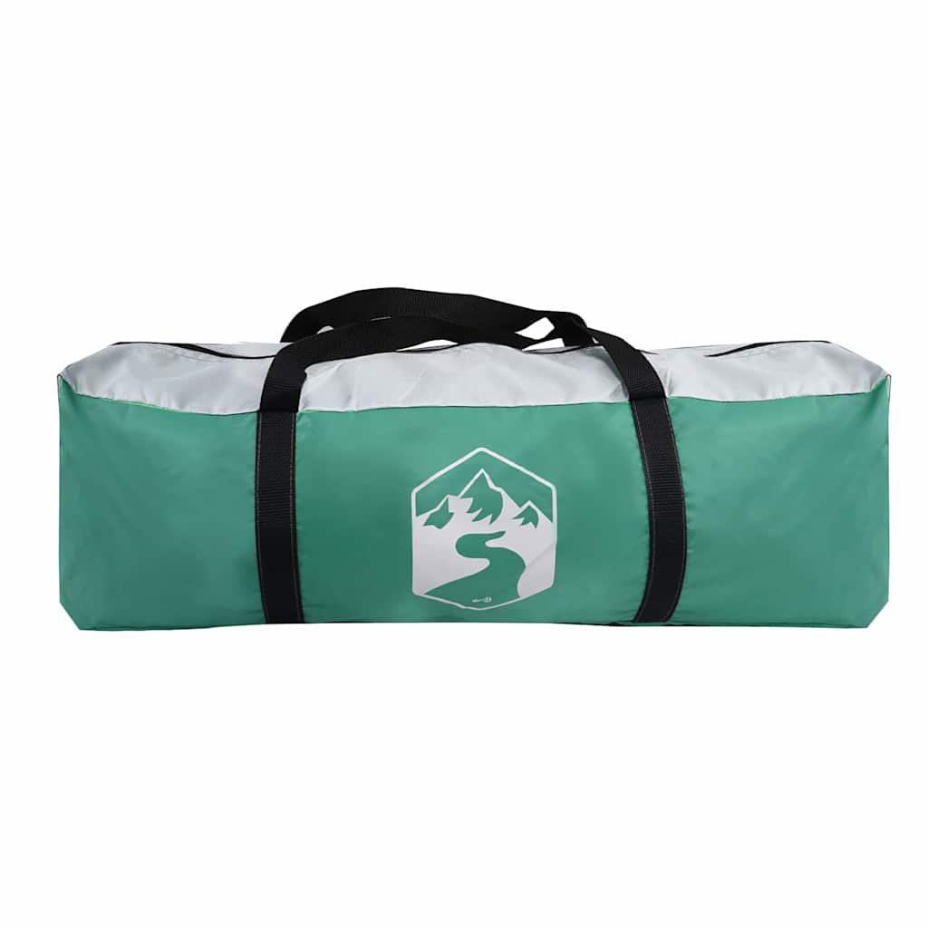 vidaXL Pool Tent Sea Green 366 x 305 x 231 cm Polyester and Fiberglass