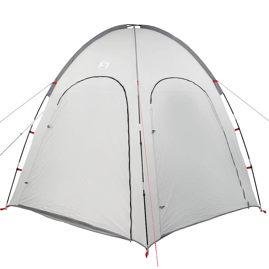 vidaXL Pool Tent Grey 366 x 305 x 231 cm Polyester and Fiberglass