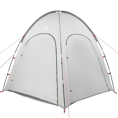vidaXL Pool Tent Grey 366 x 305 x 231 cm Polyester and Fiberglass