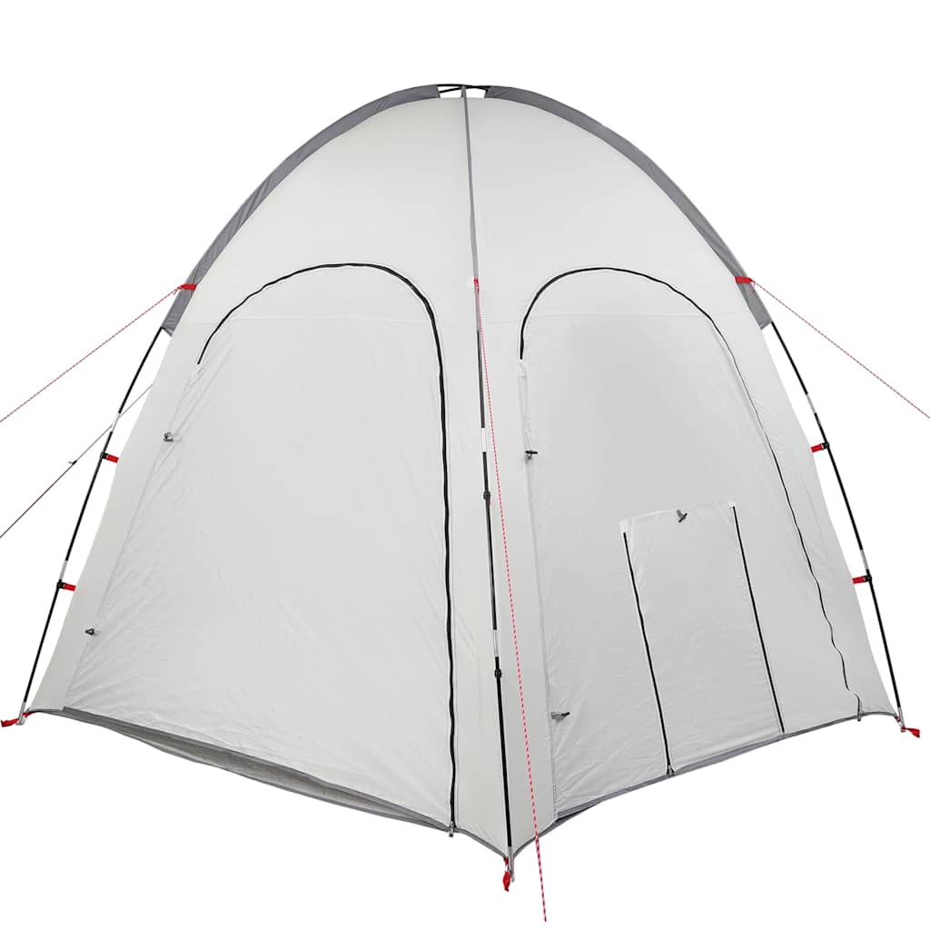 vidaXL Pool Tent Grey 366 x 305 x 231 cm Polyester and Fiberglass