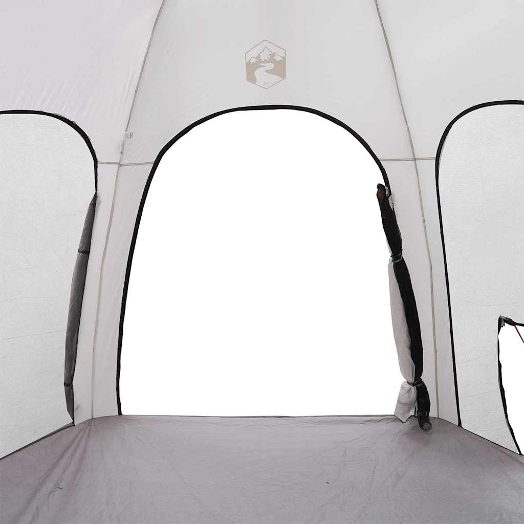 vidaXL Pool Tent Grey 366 x 305 x 231 cm Polyester and Fiberglass