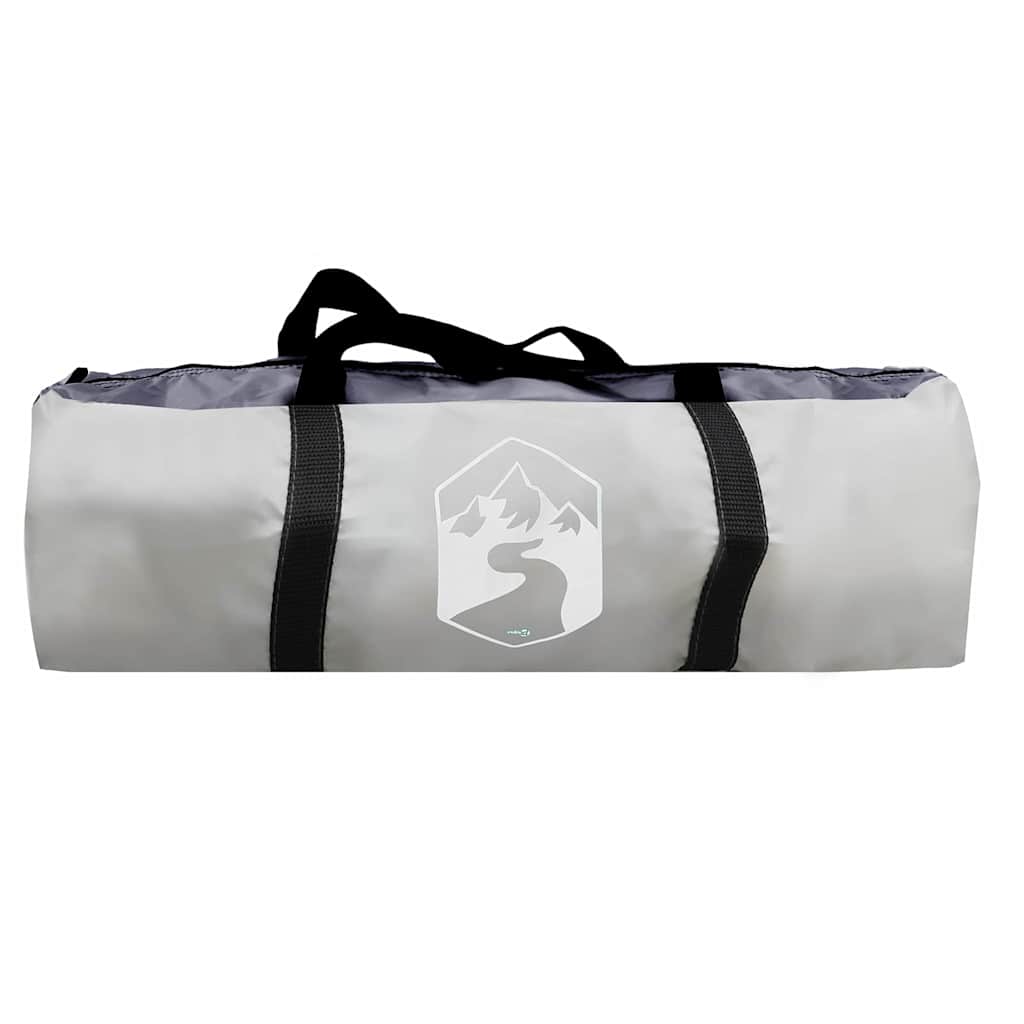 vidaXL Pool Tent Grey 366 x 305 x 231 cm Polyester and Fiberglass