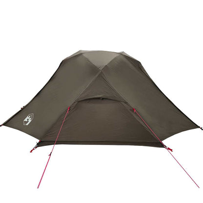 vidaXL Fishing Tent 3-Person Brown Waterproof - 312 x 216 x 114 cm